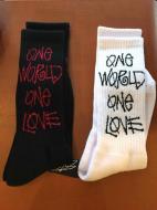 STUSSY WOMEN One World One Love Socks