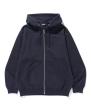 XLARGE EMBOSSED OG BOX ZIP UP HOODED SWEATSHIRT