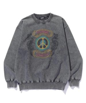 XLARGE OVERDYED CREST CREWNECK SWEATSHIRT