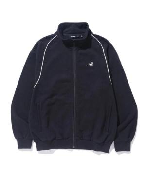 XLARGE EMBROIDERED LOGO PIPING ZIP UP SWEATSHIRT