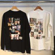 X-girl x ROMEO+JULIET COLLAGE L/S BIG TEE