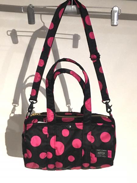 X-girl×草間彌生×PORTER KUSAMA YAYOI 2WAY BOSTON BAG