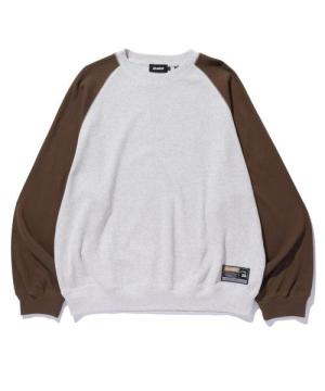 XLARGE WAFFLE RAGLAN CREWNECK