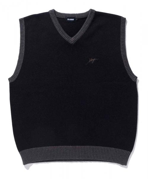 XLARGE 2TONE KNIT VEST