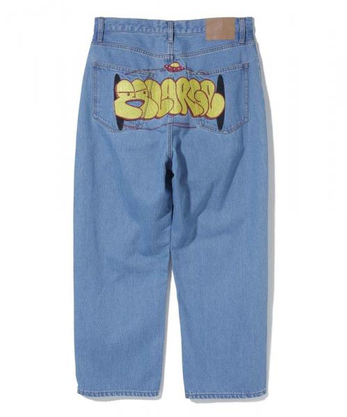 XLARGE EMBROIDERY GRAFFITI DENIM PANTS | KENES