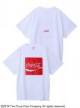 X-girl COCA-COLA BY X-GIRL SATIN PATCH S/S BIG TEE