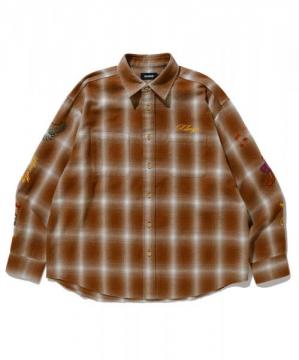 XLARGE RANDOM THINGS FLANNEL SHIRT