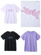 X-girl GLITTER MILLS LOGO S/S REGULAR TEE