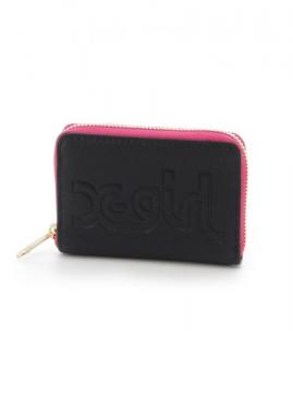 X-girl LOGO EMBOSSED COIN & CARD CASE