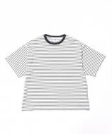 FIRST DOWN BAGGY TEE S/S COTTON BORDER JERSEY