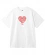 X-girl GEOMETRIC HEART S/S TEE