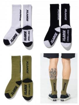 XLARGE LOGO BI COLOR SOCKS