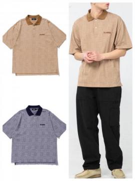 XLARGE GLENCHECK POLO SHIRT