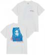X-girl RIPPED FACE LOGO S/S TEE