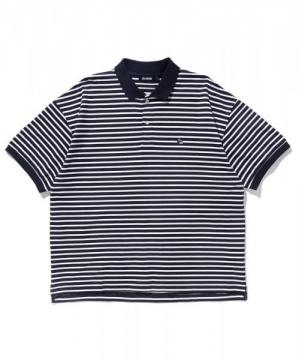 XLARGE EMBROIDERED STRIPED POLO SHIRT