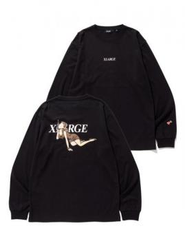XLARGE L/S TEE GIRL WITH BEER