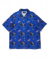 XLARGE S/S BURN DOWN PATTERN SHIRT