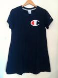 X-girl × CHAMPION EMBROIDERY S/S DRESS