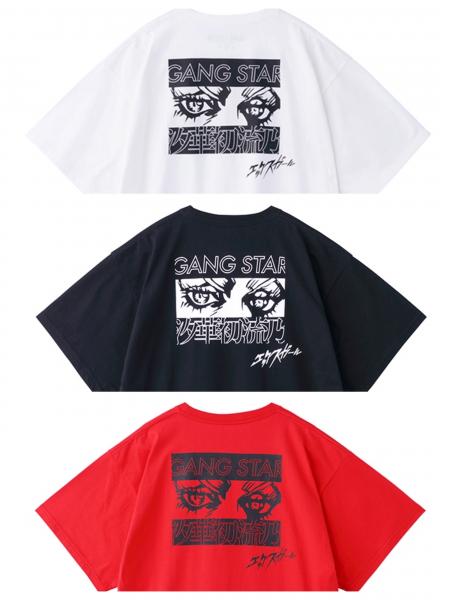 X-girl × JOJO GANG STAR S/S MEN'S TEE