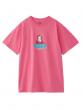 X-girl COLOR FACE S/S TEE