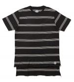 BAL THIN STRIPED TEE (LONG TALE)