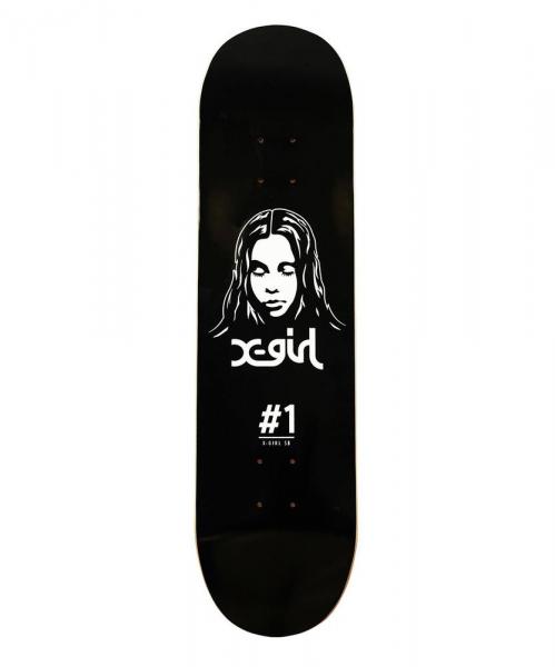 X-girl #1 FACE SKATE DECK