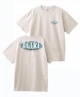 X-girl LEOPARD OVAL LOGO S/S TEE