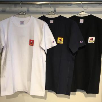 XLARGE×Champion REVERSE WEAVE WALKING APE S/S TEE