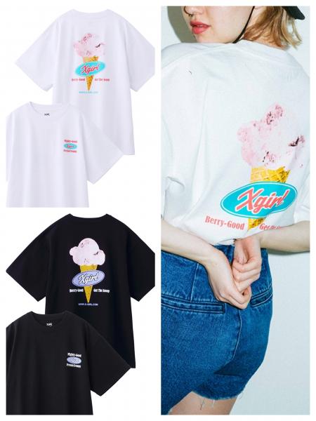 X-girl ICE CREAM S/S MENS TEE | KENES