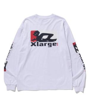 XLARGE SCRATCH LOGO L/S TEE