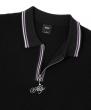 HUF CURSIVE SCRIPT ZIP POLO