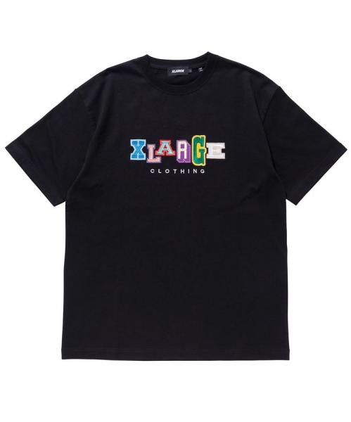 XLARGE S/S TEE MULTI COLOR COLLEGE LOGO | KENES