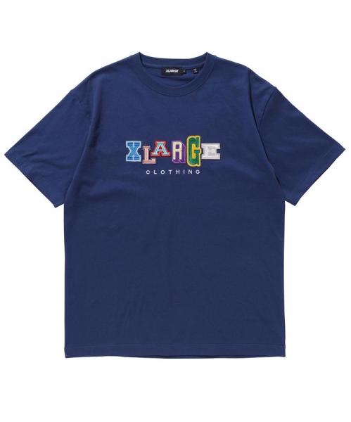 XLARGE S/S TEE MULTI COLOR COLLEGE LOGO