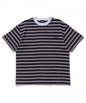 XLARGE STRIPED S/S POCKET TEE