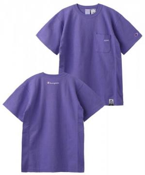 X-girl × Champion REVERSE WEAVEⓇ S/S POCKET TEE