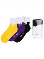 XLARGE×LIXTICK DRIP SOCKS 3PACK