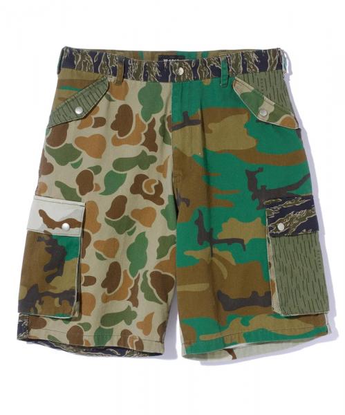 XLARGE CRAZY CAMO CARGO SHORT PANTS | KENES