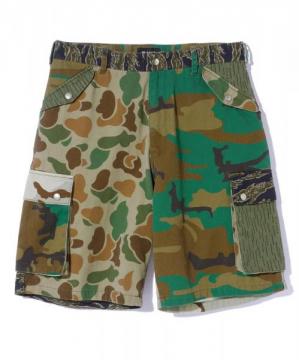 XLARGE CRAZY CAMO CARGO SHORT PANTS