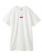 X-girl TAPE WRITER LOGO S/S BIG TEE