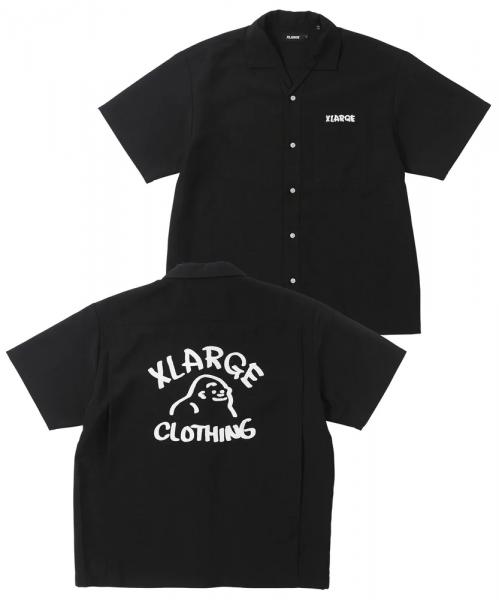 XLARGE DRAWING OG OPEN COLLAR SHIRT | KENES