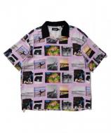 XLARGE S/S ALLOVER PHOTO PRINT SHIRT