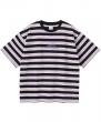 X-girl STRIPED H/S TEE