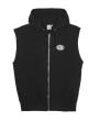 X-girl OVAL LOGO ZIP UP SWEAT VEST