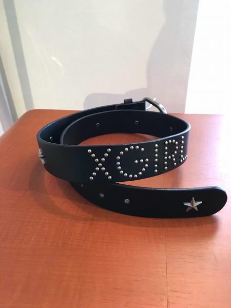 X-girl LOGO STUDDED BELT