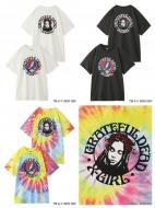 X-girl × GRATEFUL DEAD SKULL S/S TEE