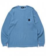 XLARGE OVERDYED THERMAL L/S TEE