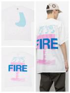 BAL yogafire tee (Puff print)