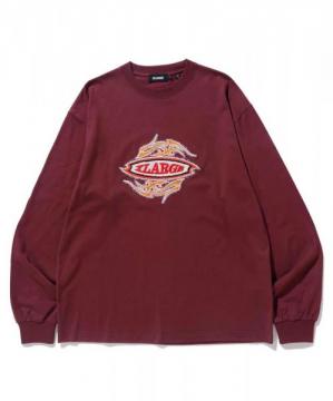 XLARGE TRIBAL EMBROIDERED L/S TEE