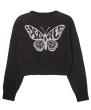 X-girl BUTTERFLY COMPACT KNIT TOP