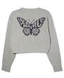 X-girl BUTTERFLY COMPACT KNIT TOP